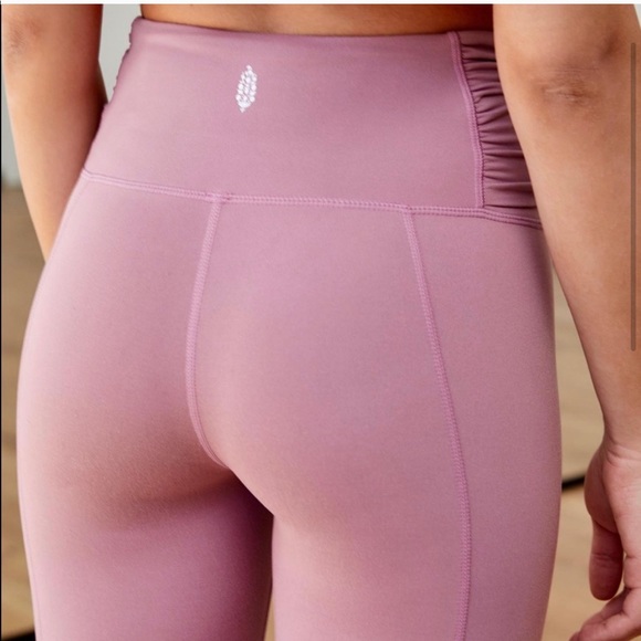 Free People Movement Gathered Waist Leggings - Picture 3 of 6